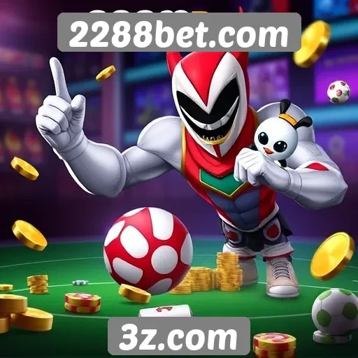 Opções de jogos disponíveis no 2288bet.com